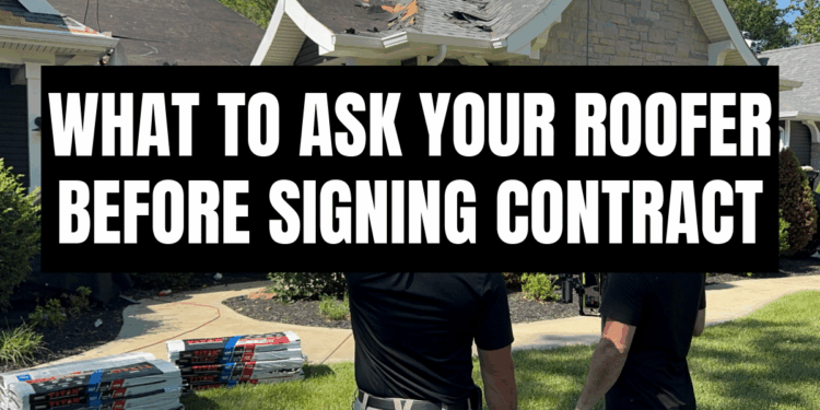 Checklist: What to Ask Your Roofer Before Signing a Contract - Gorilla ...
